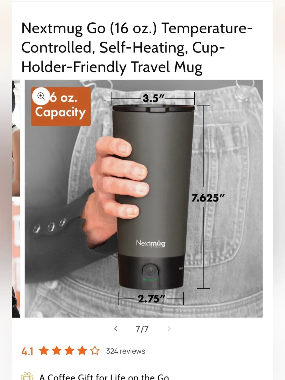 next Go by Nextboom - Black Travel Mug